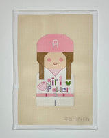 Randi Baseball Girl with stitch guide