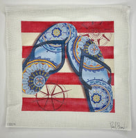 Nautical Flip Flops II