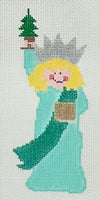 Miss Liberty with stitch guide