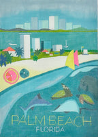 US Travel Poster - Palm Beach