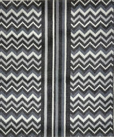 Black & White Chevron Bag