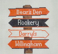 Mercer College Icon Destination Sign