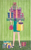 Shopper Lady with stitch guide
