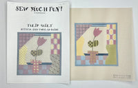 Tulip Quilt with stitch guide