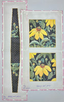 3 Piece Yellow Echinacea Purse
