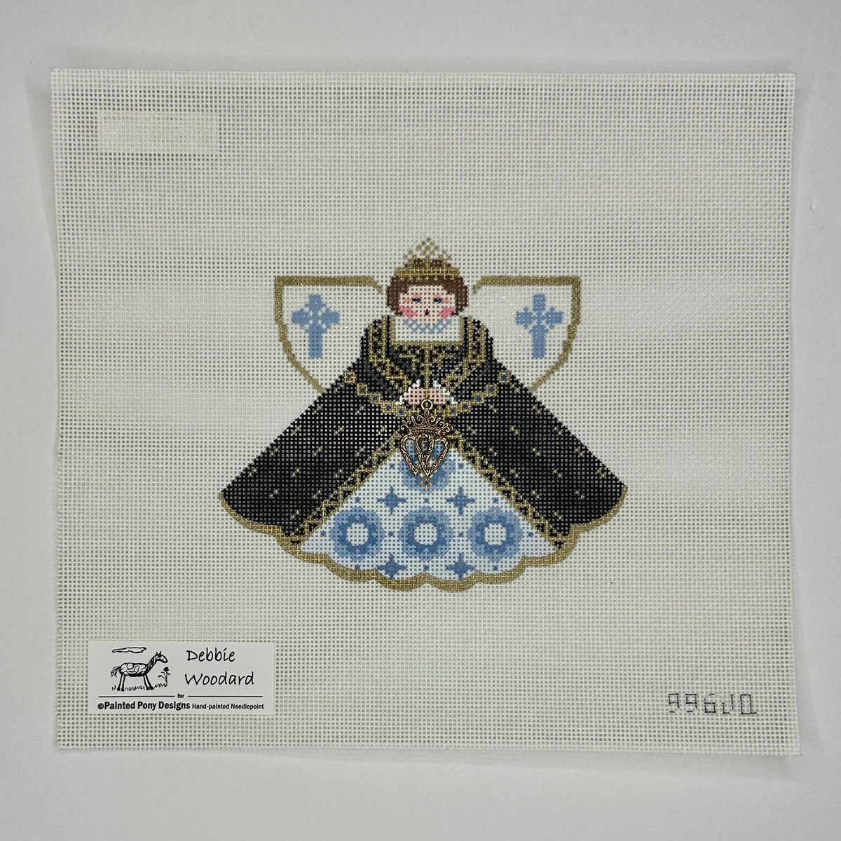 Scots Queen Angel Needlepoint Destashing