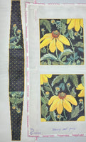 3 Piece Yellow Echinacea Purse