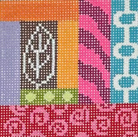 Geometric Pattern Puzzle Ornament