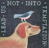 Lead Us Not Into Temptation - Yellow Lab