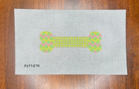 Pink & Green Dog Bone