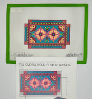 My Gypsy Soul Frame Weight with stitch guide