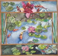 Water Lilies and Koi