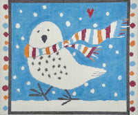 Snowy Owl with Scarf