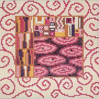 Art Deco Pink Circles