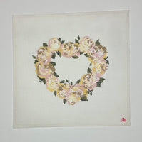 Heart Floral Wreath