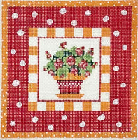 Strawberry Plant Square