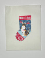 Calico Cat Mini Sock