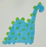 Dotted Dinosaur with stitch guide