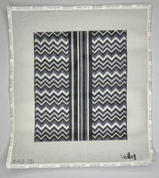 Black & White Chevron Bag