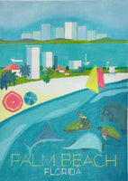 US Travel Poster - Palm Beach