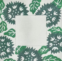 Sunflowers in Green Frame