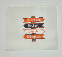 Mercer College Icon Destination Sign