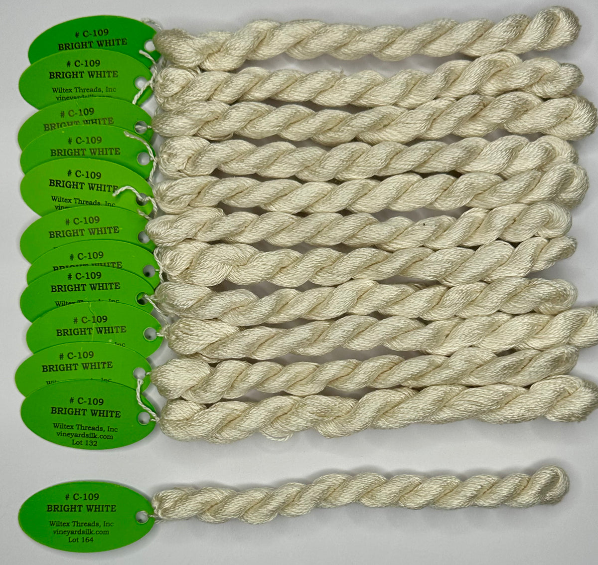 12 skeins of Vineyard Silk | Needlepoint Destashing