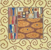 Art Deco Yellow Circles