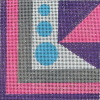 Bright Purple Coaster