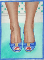 Here's Looking at Shoe - Peep Toe Heels