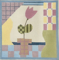 Tulip Quilt with stitch guide