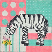 Pink/Mint Zebra