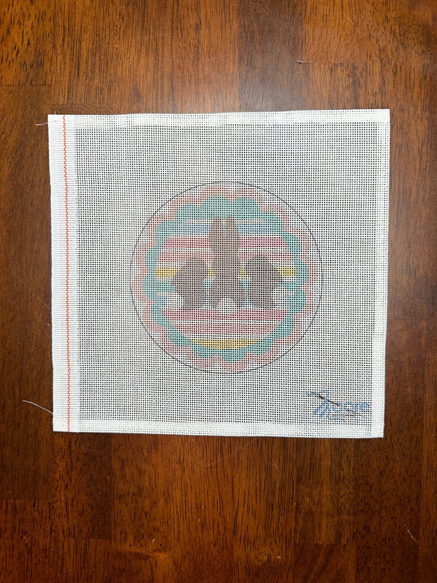 Cottontail (print) Needlepoint Destashing