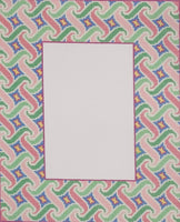 Swirl Picture Frame - Pastels (print)