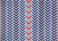 Letter V Clutch (print)
