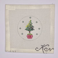 Christmas Tree Round