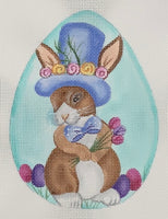 Boy Bunny Large Egg