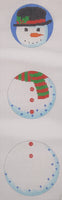 Three Piece Snowman Ornament