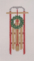 Sled with Wreath