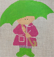 Luca in the Rain with stitch guide