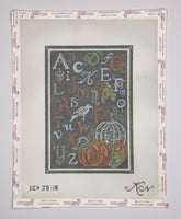 ABC Chalk Sampler - Autumn