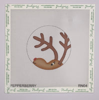 Reindeer Peeking (print)