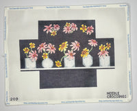 Flower in Vases Brick Cover