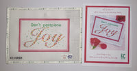 Don't Postpone Joy with stitch guide