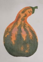 Gourd with stitch guide