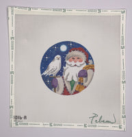 Forest Santa Ornament