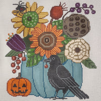Teal Pumpkin Floral