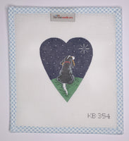 King Charles Spaniel Midnight Heart