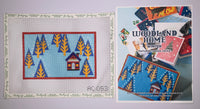 Woodland Home - Winter with stitch guide