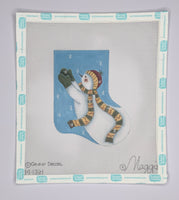 Catching Snowflakes Mini Sock